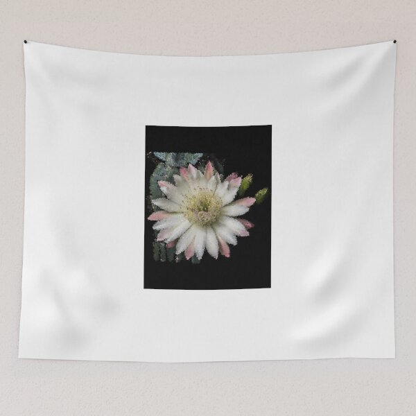 Item preview, white, pink and yellow flower - 125 designed and sold by OracleArtist.
