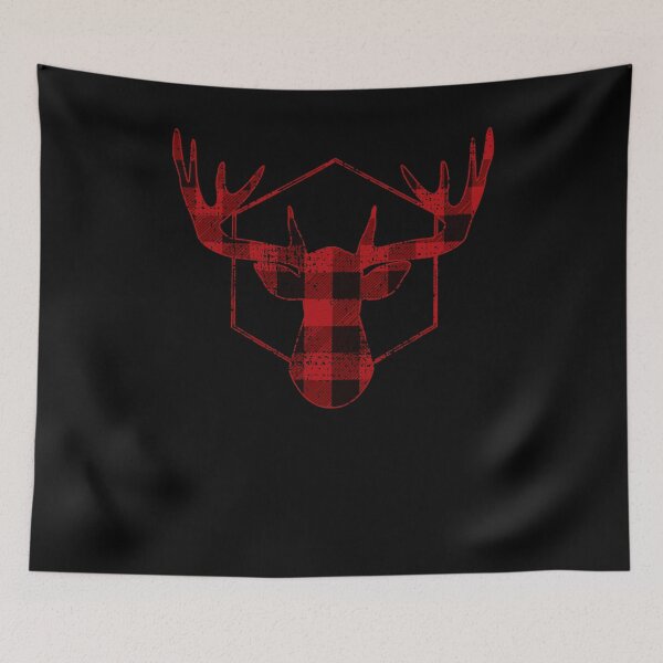 Item preview, DEER HUNTING CARO RETRO GEWEIH designed and sold by 4tomic.