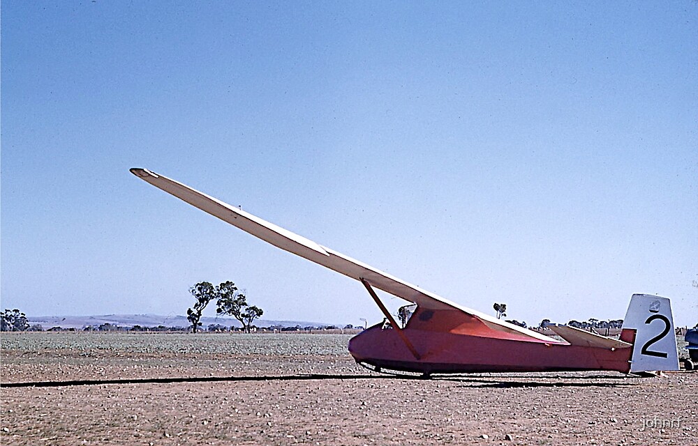 "Glider, Grunau Baby 2, Gawler, South Australia. 1960." by johnrf