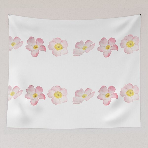 Item preview, hand painted 3 pink roses watercolor designed and sold by SelenePaintings .