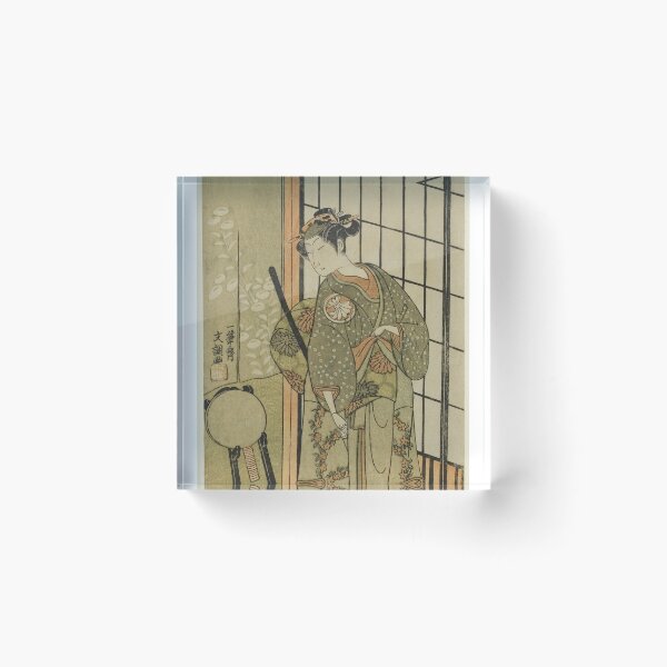 Item preview, The Actor Segawa Kikunojo II as Princess Hitomaru (Hitormaru Hime) (?) in te Play Soga Moyo Aigo no Wakamatsu (?), Performed at the Nakamura Theater (?) in the First Month, 1769 (?) designed and sold by woodblockmuseum.