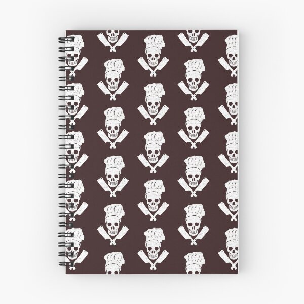 Item preview, butcher culinary chef skull designed and sold by Digitalhumor.