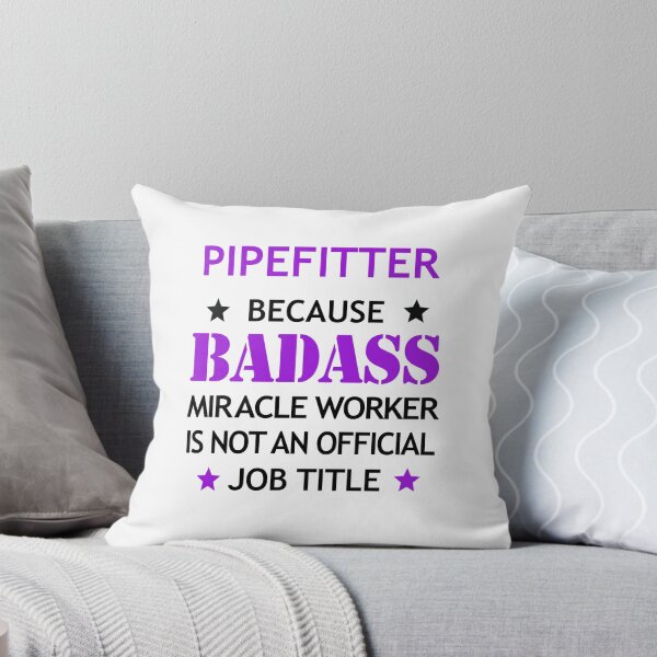 Item preview, Pipefitter Badass Birthday Funny Christmas Cool Gift designed and sold by smily-tees.