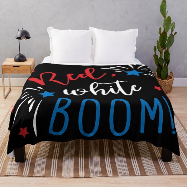 Item preview, Red, White Boom! designed and sold by Amanda-Lakey.