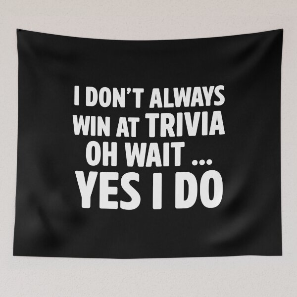 Item preview, trivia shirt designed and sold by Adilka.