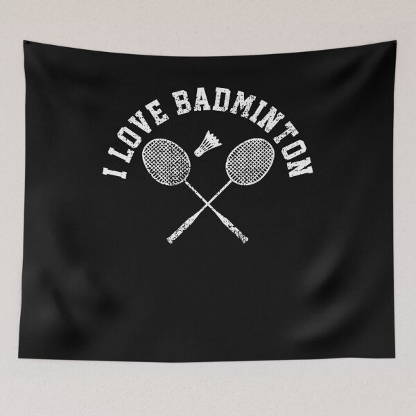 Item preview, I love badminton designed and sold by 4tomic.