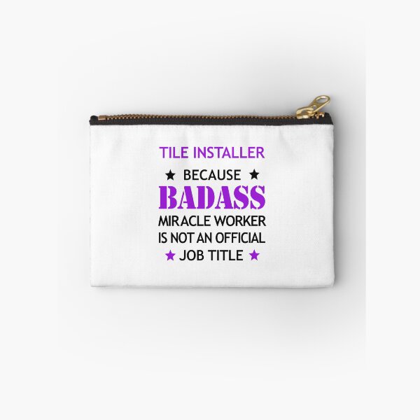Item preview, Tile Installer Badass Birthday Funny Christmas Cool Gift designed and sold by smily-tees.