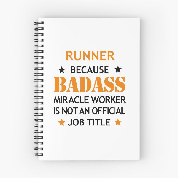 Item preview, Runner Badass Birthday Funny Christmas Cool Gift designed and sold by smily-tees.
