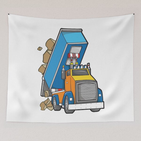 Item preview, Kid Dump Truck Trucks Cars Cartoon Teachtoon designed and sold by ProjectX23.