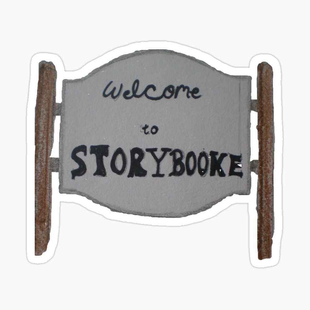 Welcome to Storybrooke sign once upon a time  Greeting Card for Sale by  redhoodgirl | Redbubble