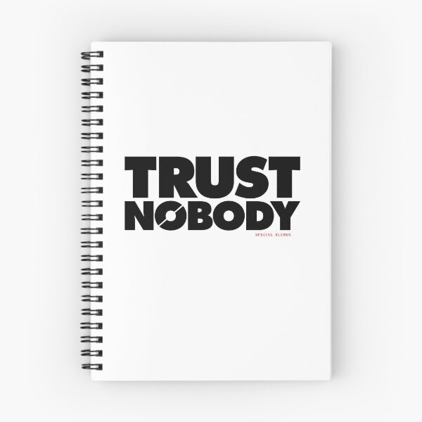 Item preview, Trust Nobody designed and sold by smashtransit.