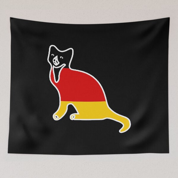 Item preview, Snowshoe Cat Flagge Deutschlands Germany designed and sold by shoppzee.