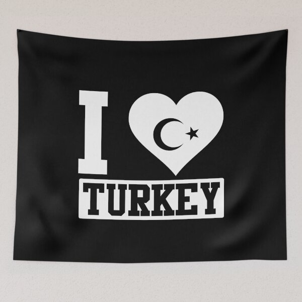 Item preview, I love Turkey designed and sold by Nessshirts.