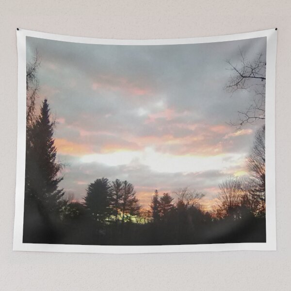 Item preview, Pretty pink sunrise designed and sold by BellsPainting.