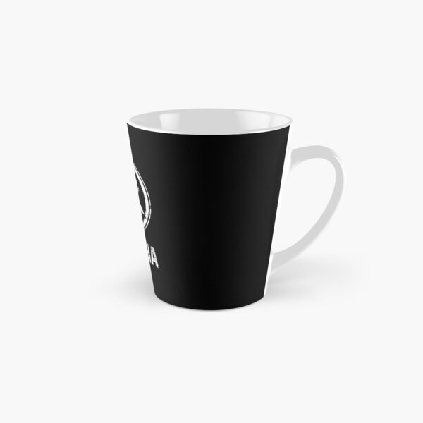 Yamaha Drums-Classical Logo eroded-Grunge-Rock,Pop,Jazz,Metal,Blues-Music Tall Mug