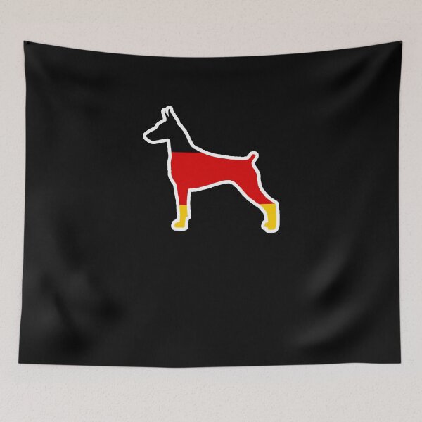 Item preview, Dobermann Flagge Deutschlands Germany designed and sold by shoppzee.