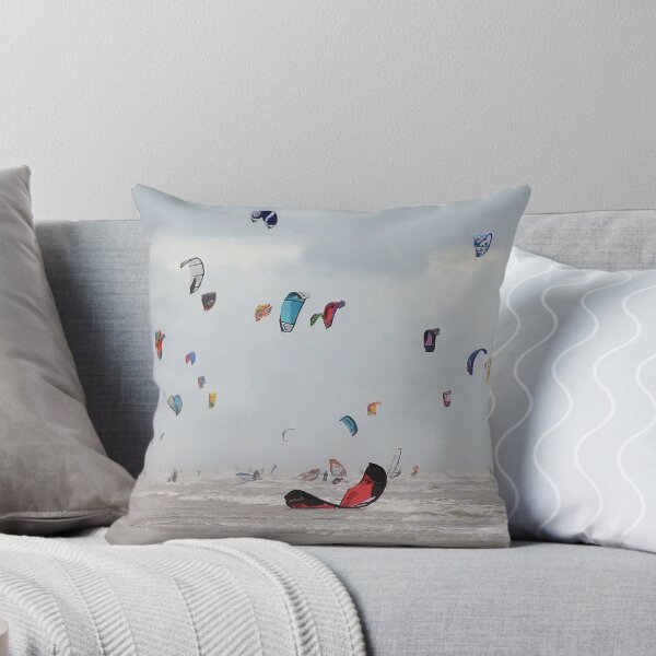 Item preview, Kite surfers on the beach at Camber Sands, Kent designed and sold by Holmewood.