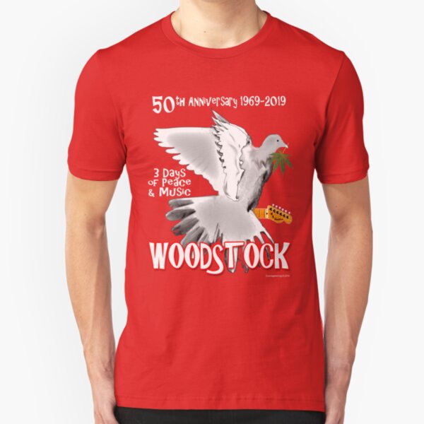 Woodstock 50th Anniversary Slim Fit T-Shirt