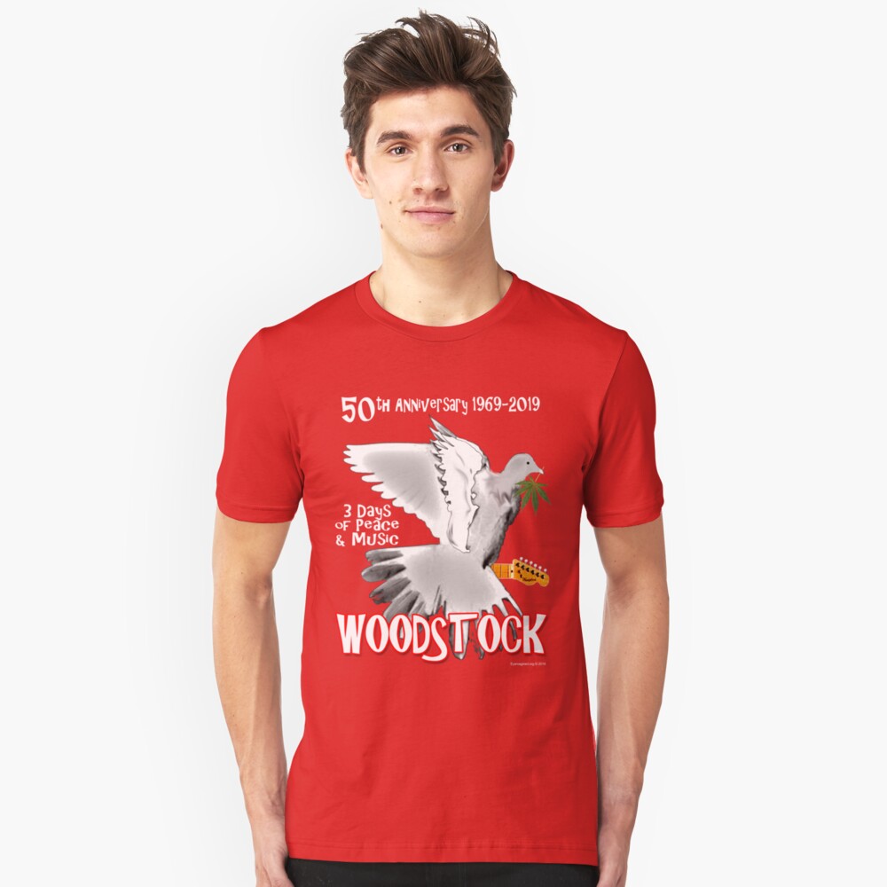 Woodstock 50th Anniversary Slim Fit T-Shirt