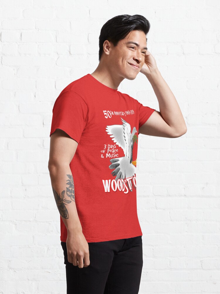 Alternate view of Woodstock 50th Anniversary Classic T-Shirt