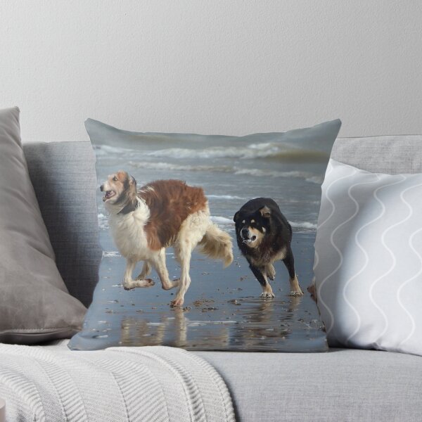 Item preview, Dogs running on the beach designed and sold by Holmewood.