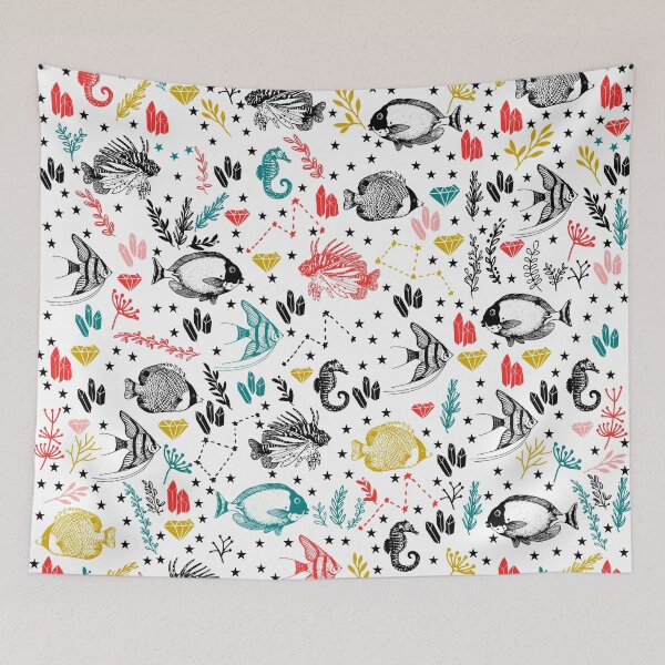 Item preview, Cute Tropical Fish designed and sold by kapotka.