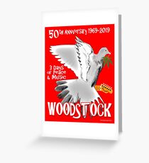 Woodstock 50th Anniversary Greeting Card