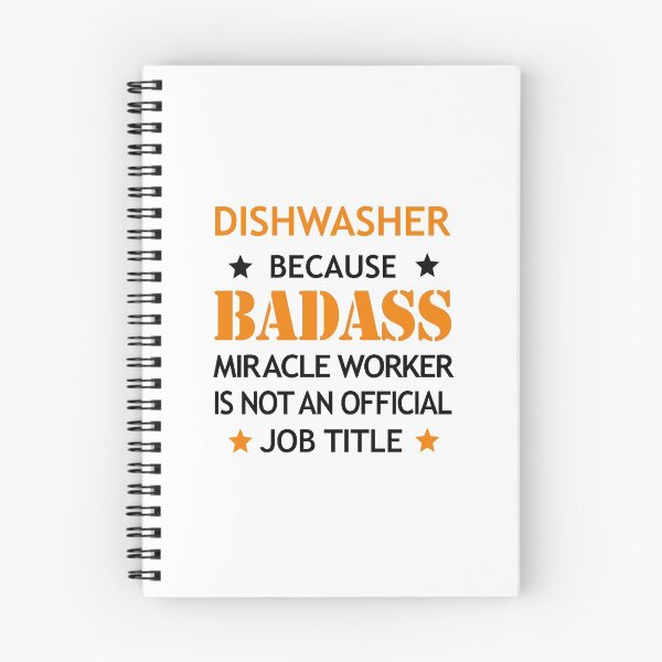 Item preview, Dishwasher Badass Birthday Funny Christmas Cool Gift designed and sold by smily-tees.