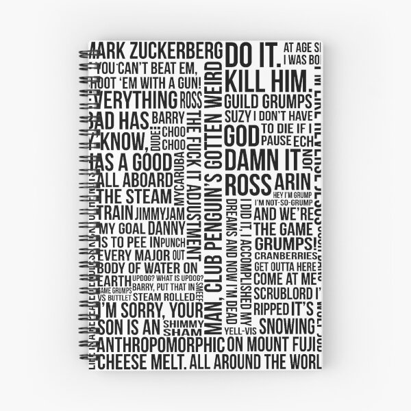 Item preview, Game Grumps Quotes designed and sold by Rebecca Costello.