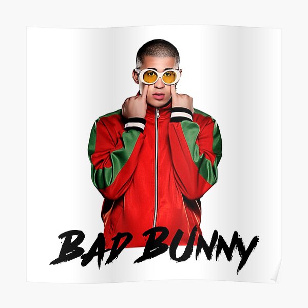 Bad Bunny Posters | Redbubble
