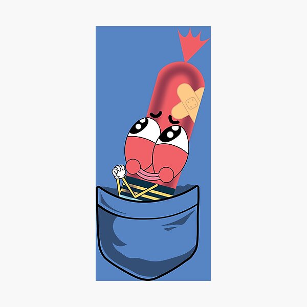 pocket hot dog Photographic Print