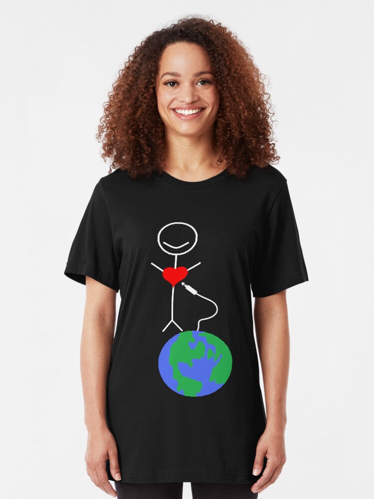 Alternate view of Heart Speak Slim Fit T-Shirt