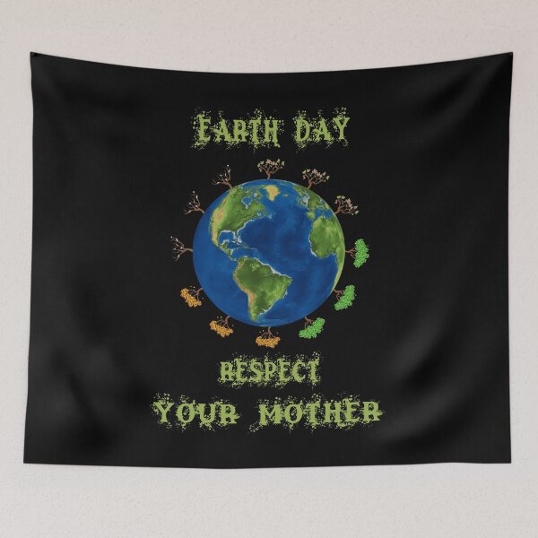 Item preview, Earth Day - Respect Your Mother Nature Environment Activism designed and sold by Basti09.