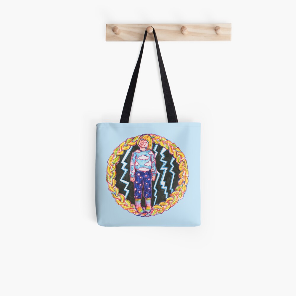Self-portrait as a Child Drawing - 2017 Tote Bag