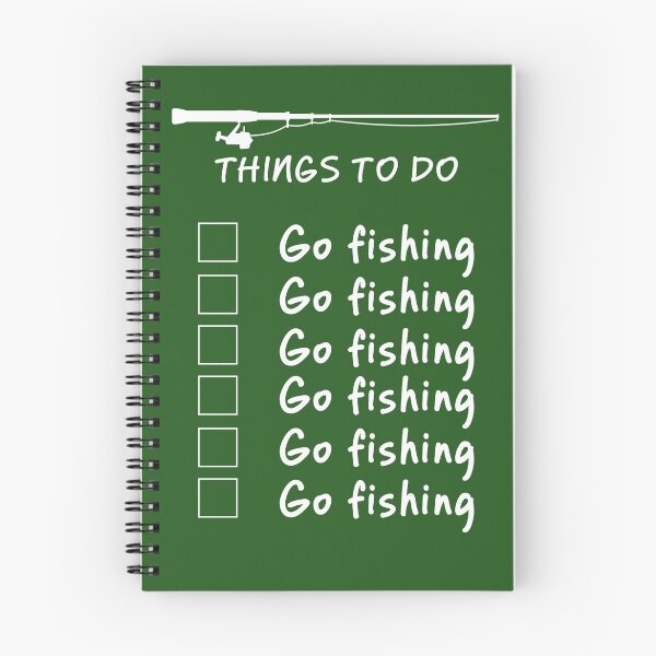 Item preview, Things To Do - Go Fishing Funny T Shirt designed and sold by bitsnbobs.