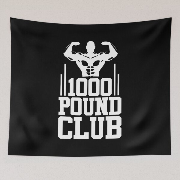 Item preview, Powerlifting 1000 Pound Club designed and sold by Nessshirts.