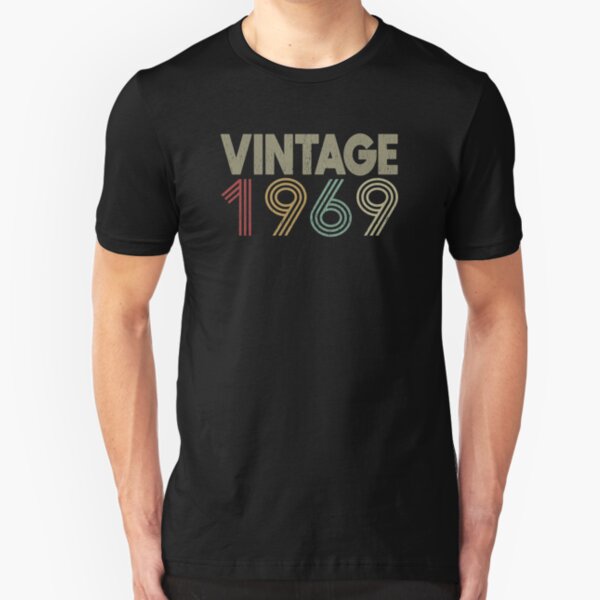 51st Birthday - Vintage 1969 Slim Fit T-Shirt