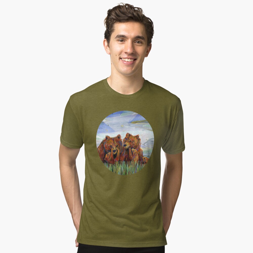 Item preview, Tri-blend T-Shirt designed and sold by gwennpaints.