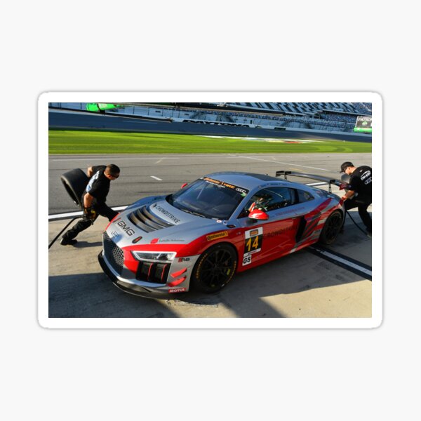 Audi R8 Lms Stickers | Redbubble