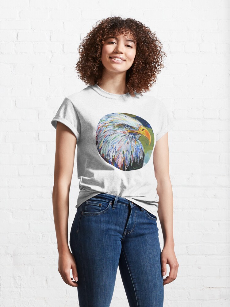 Alternate view of Bald Eagle Painting - 2012 Classic T-Shirt
