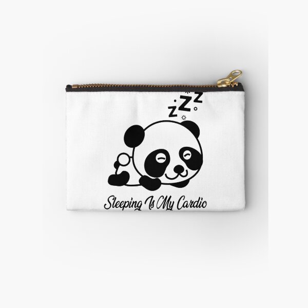 Item preview, Sleeping Is My Cardio Panda Lover Gym Workout designed and sold by DibbaDesigns.