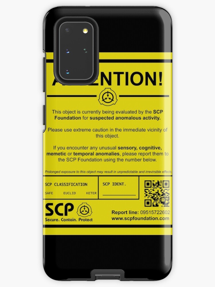 Scp Phone Cases for Samsung Galaxy for Sale