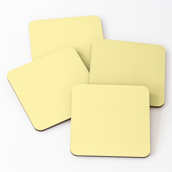 Item preview, Buttermilk Yellow Solid Yellow Color designed and sold by podartist.