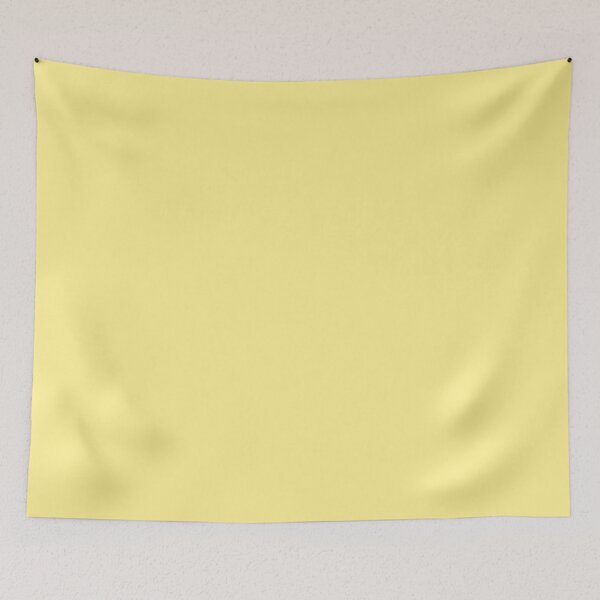 Item preview, Buttermilk Yellow Solid Yellow Color designed and sold by podartist.