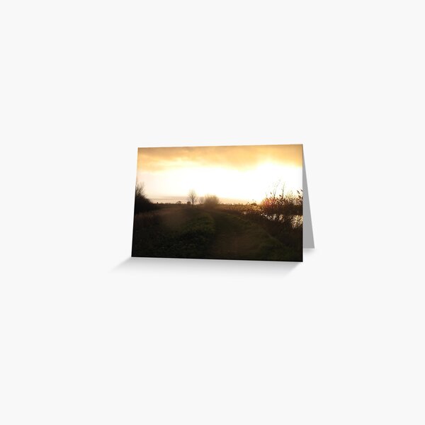 Looking back Greeting Card