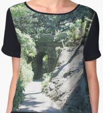 #Wood, #landscape, #nature, #tree, #leaf, #travel, #outdoors, #guidance Chiffon Top