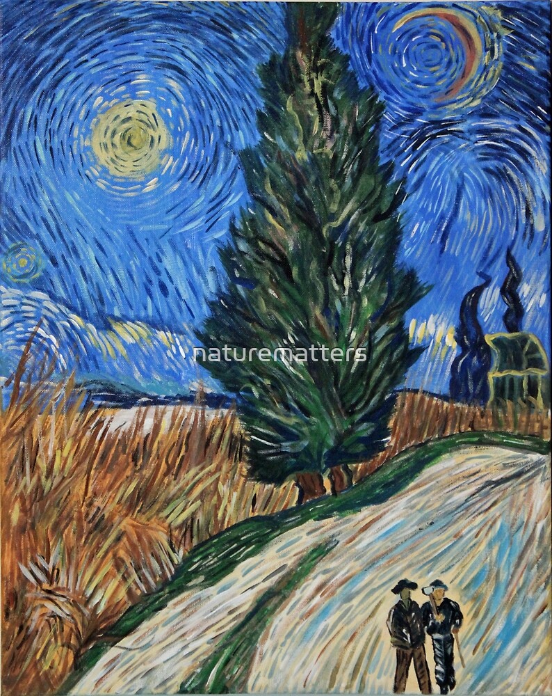 "Van Gogh Art Acrylic Reproduction painting, " by naturematters | Redbubble
