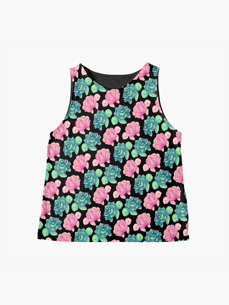 Thumbnail 4 of 6, Sleeveless Top, Turtles designed and sold by instadrawvhs.