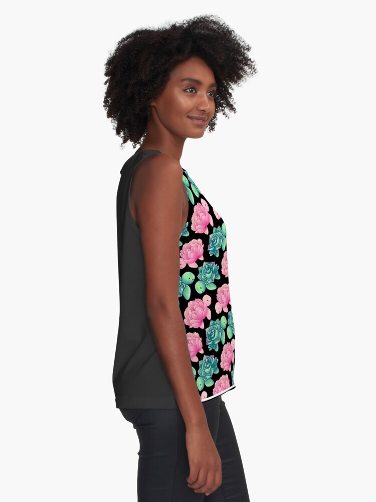 Thumbnail 2 of 6, Sleeveless Top, Turtles designed and sold by instadrawvhs.