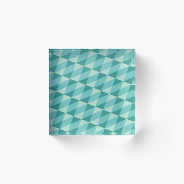 minty angles Acrylic Block